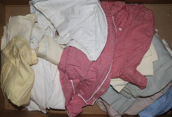 A collection of 1940s-50s childrens clothing